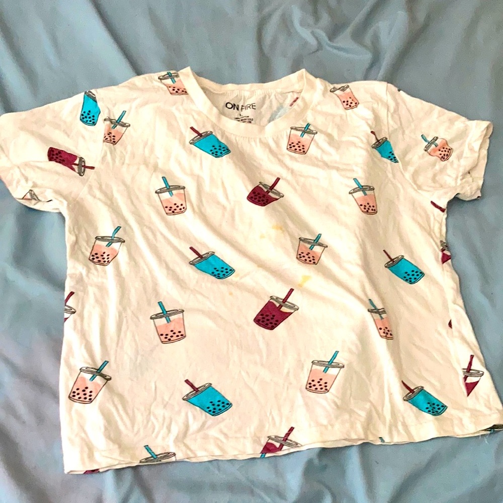 On fire shirt